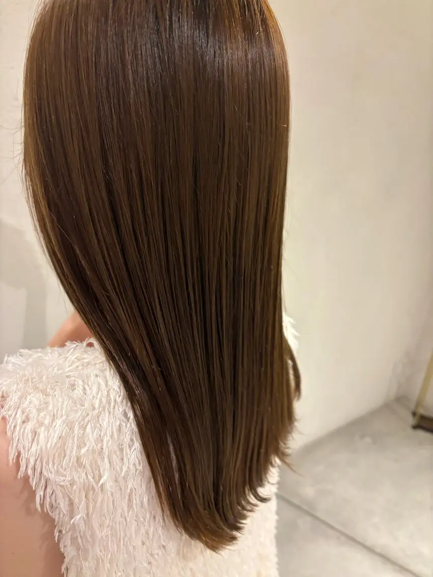セミロング 渡邉 ひかるのヘアスタイル