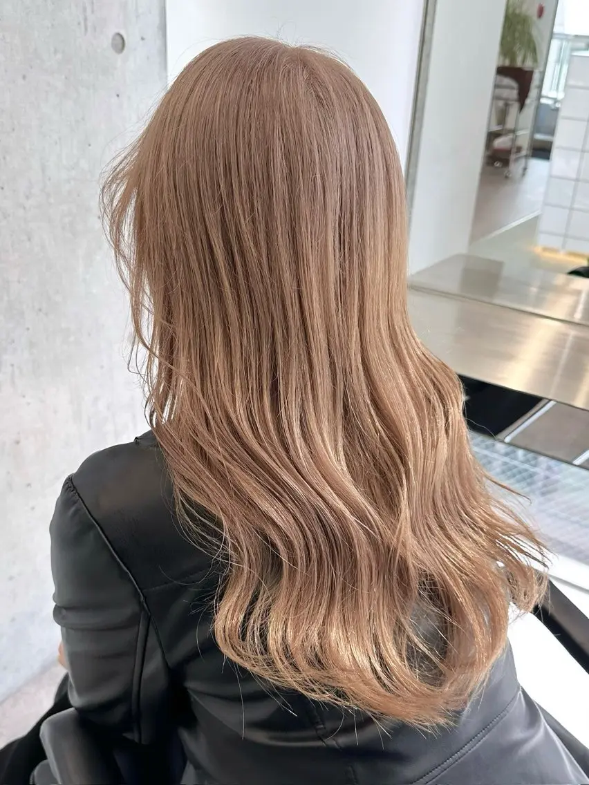ロング カラー カット ヘアカラー 似合わせ×ハイトーン ブリーチカラー/大雅のヘアスタイル