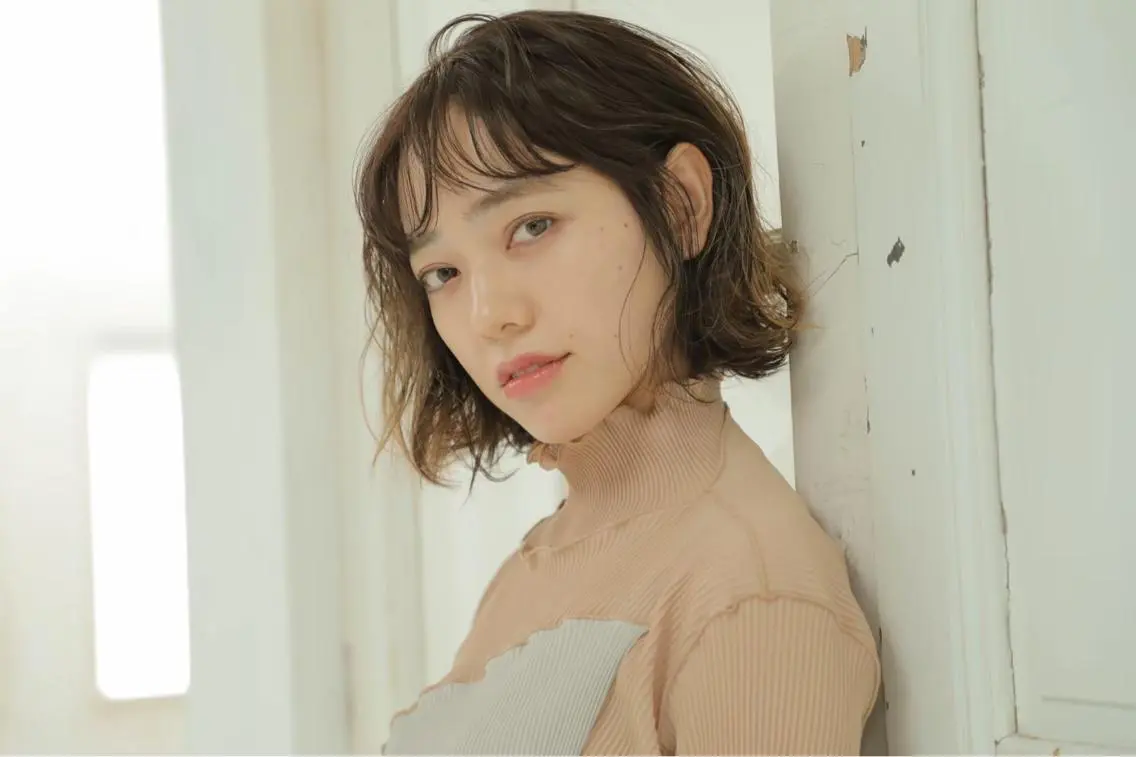 ✨カット+デザインパーマ+プレミアムヘアカラー+トリートメント ¥25020 →¥14300の写真