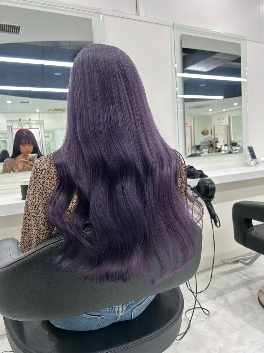セミロング カラー ヘアカラー トリートメント ヘアセット Kawahara WATARUのヘアスタイル