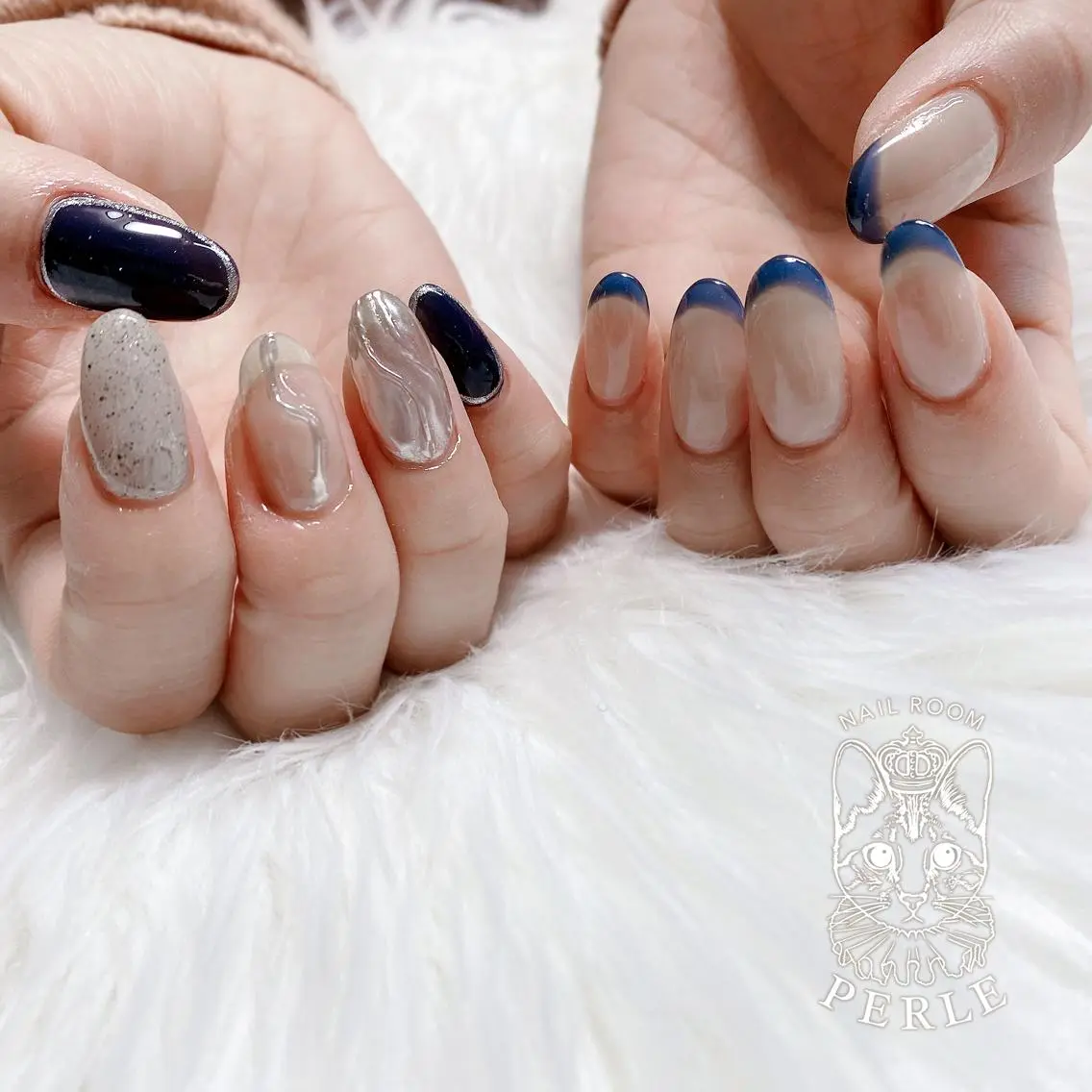 ネイル ハンドネイル nail room Perleのネイルデザイン