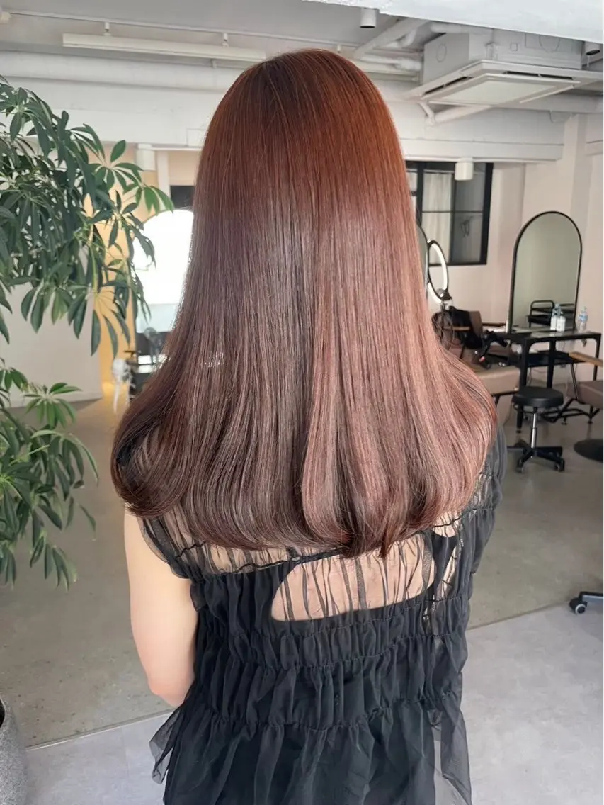 ロング カラー コジロウ ／銀座／カラーのヘアスタイル