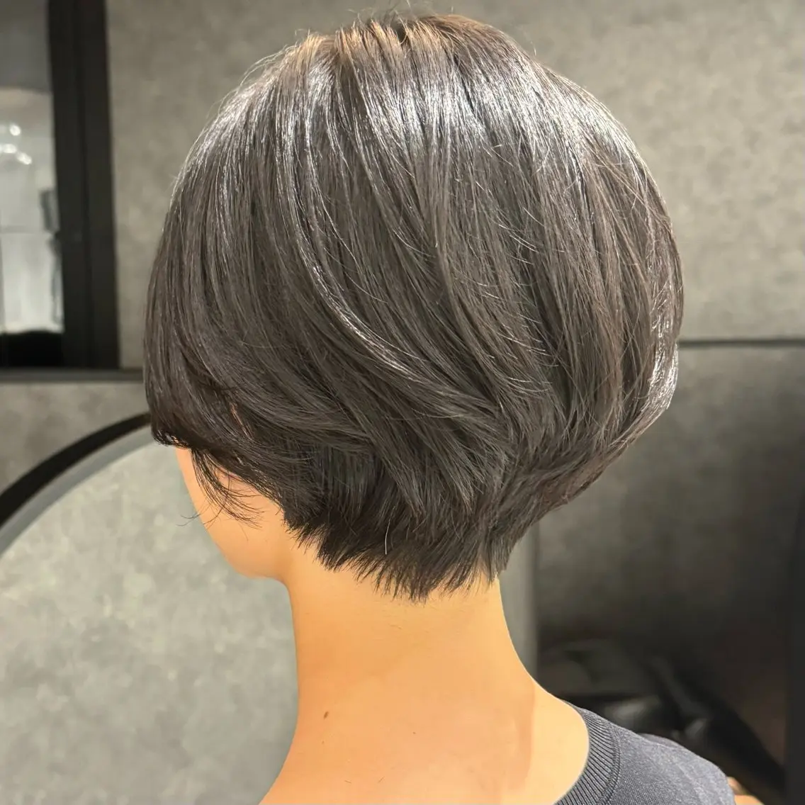 ショート ハンサムショート ショートヘア ひなた あゆみのヘアスタイル