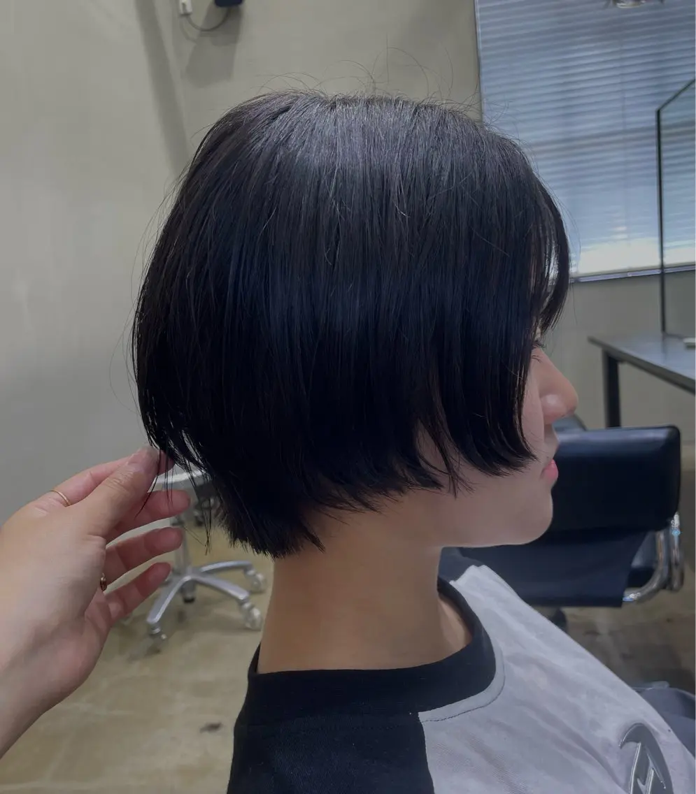 ショート ショートヘア カット cyan sayaのヘアスタイル