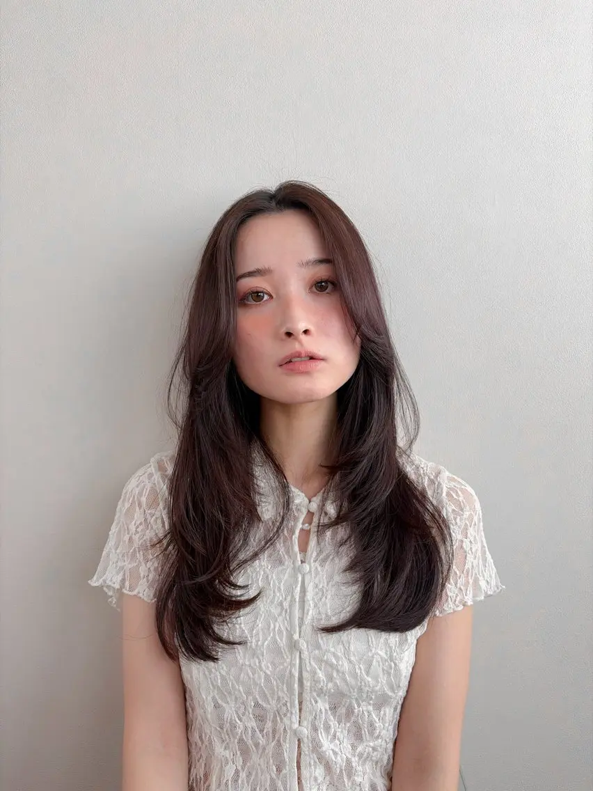 セミロング 似合わせ/ヘアケア /梅田‎🤍sayaのヘアスタイル