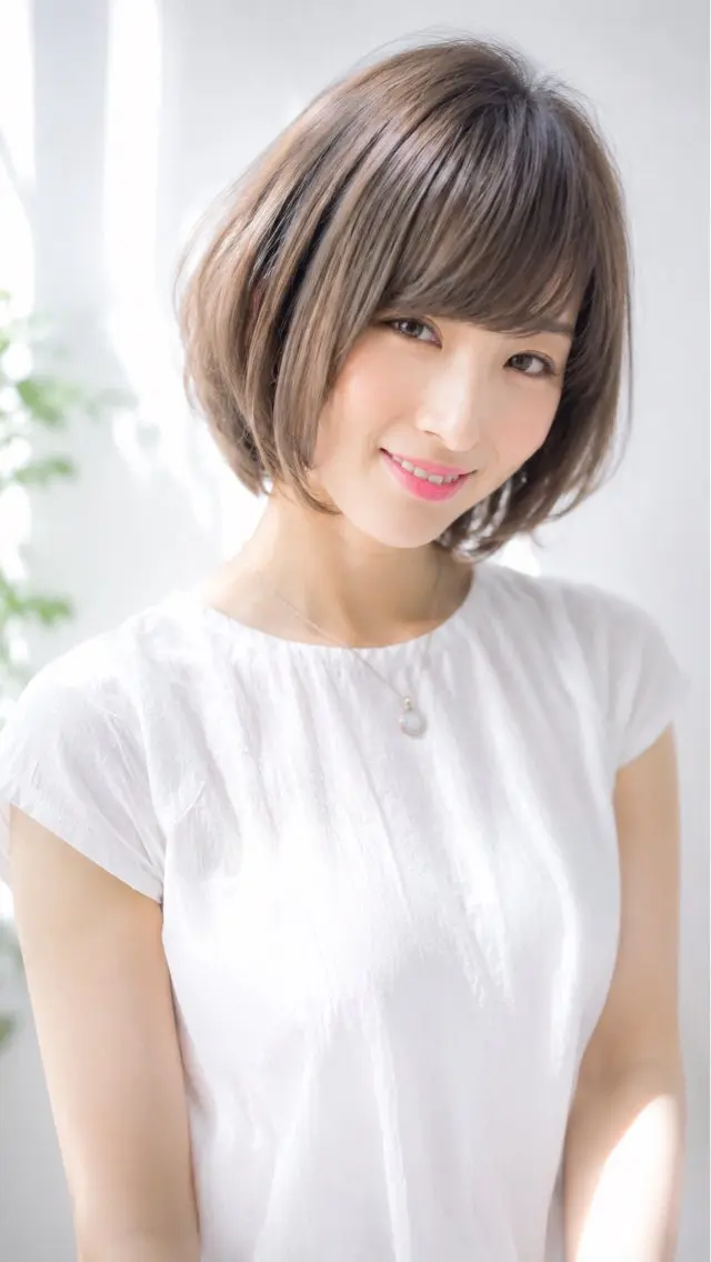 ショート カラー イズ ミのヘアスタイル