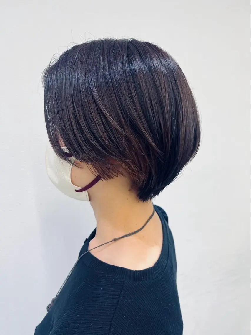 ショート カラー カット ヘアカラー 💜モデル募集💜 AIRIのヘアスタイル