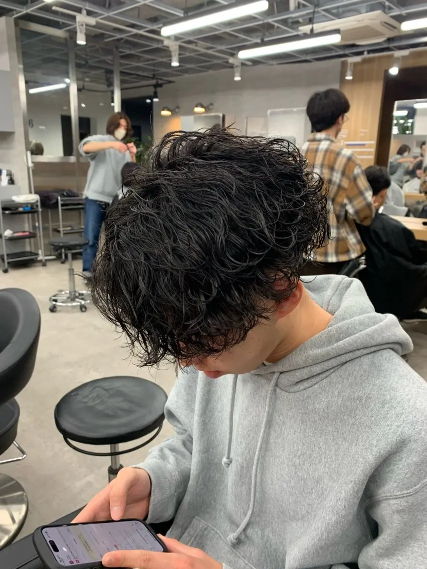 ショート パーマ メンズ メンズパーマ ⚡️お値段以上⚡️ RYUKIのヘアスタイル