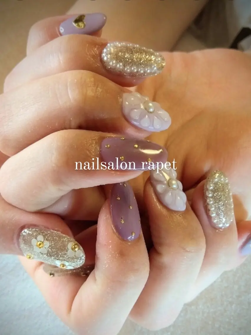ネイル ハンドネイル nailsalon  rapetのネイルデザイン