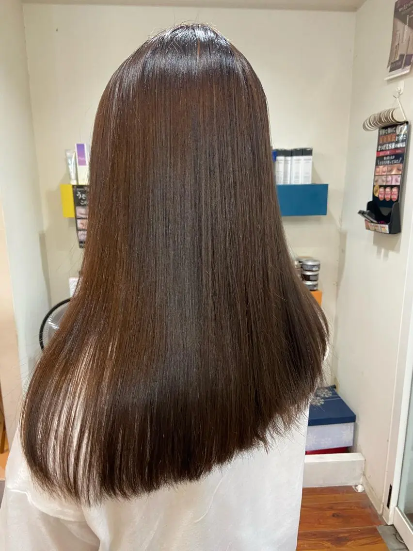 【カット➕縮毛矯正】高校生以下￥15,500の写真
