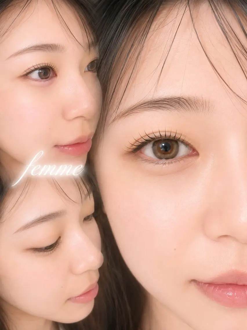 マツエク・マツパ femme横川 Rinkaのマツエク・マツパデザイン