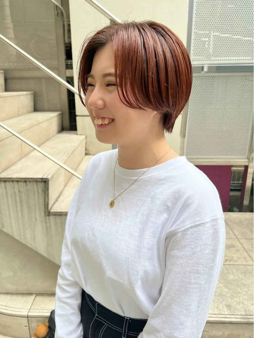 ショート 三浦 れいやのヘアスタイル