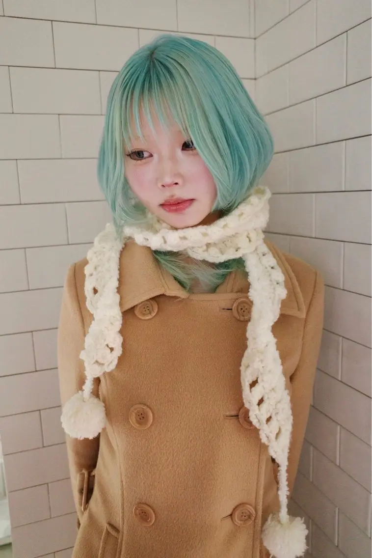 🩵ダメージ98%カット🩵【リタッチも可能✨】カット+ケアブリーチ+カラー+トリートメント 渋谷/ハイトーンの写真