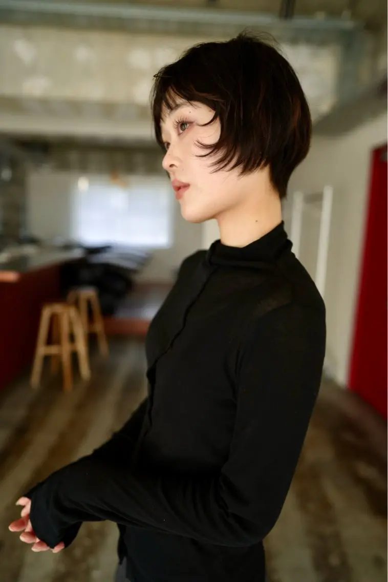 ショート shimoozaki Kazuyaのヘアスタイル