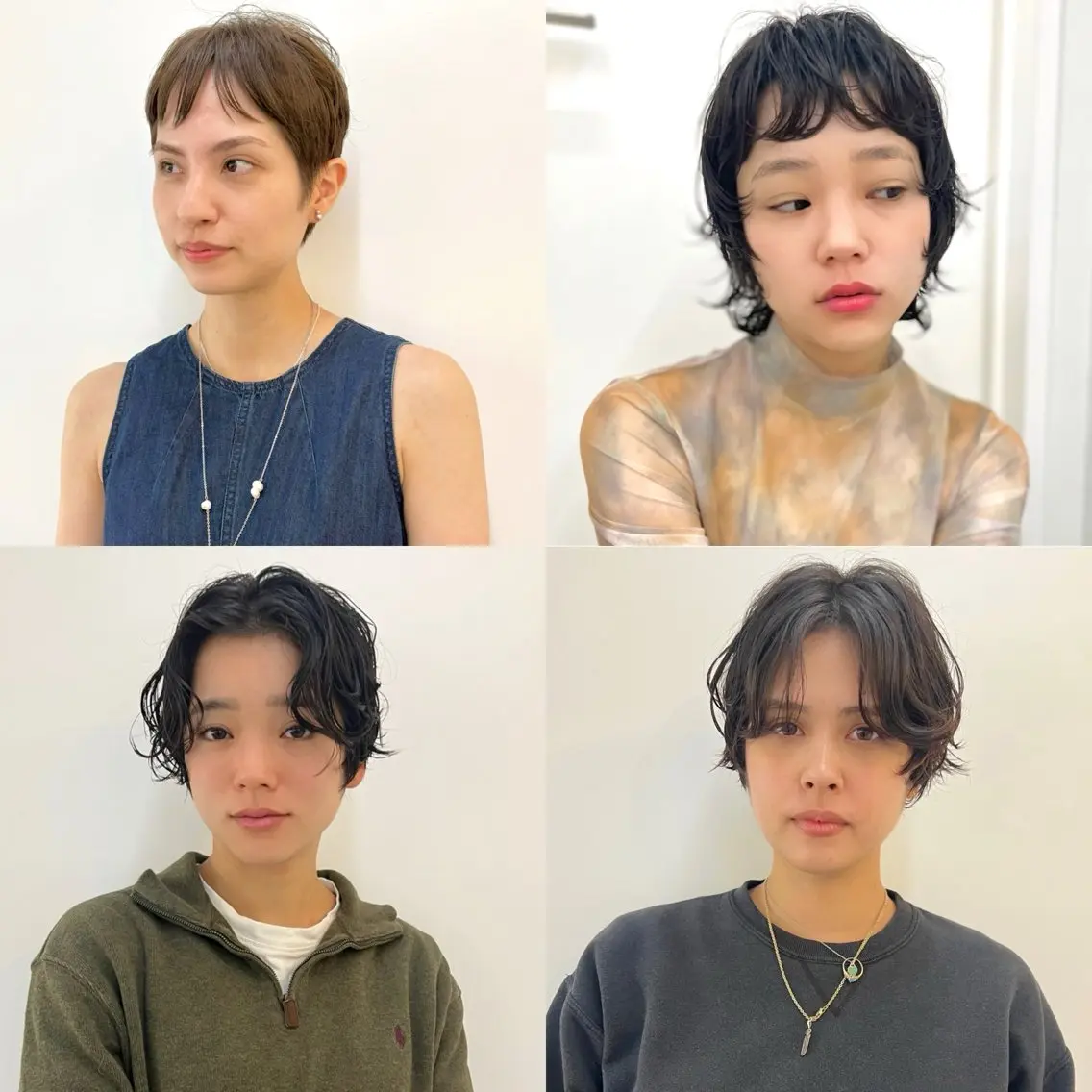 ショート カラー パーマ カット パーマ トリートメント era shioriのヘアスタイル