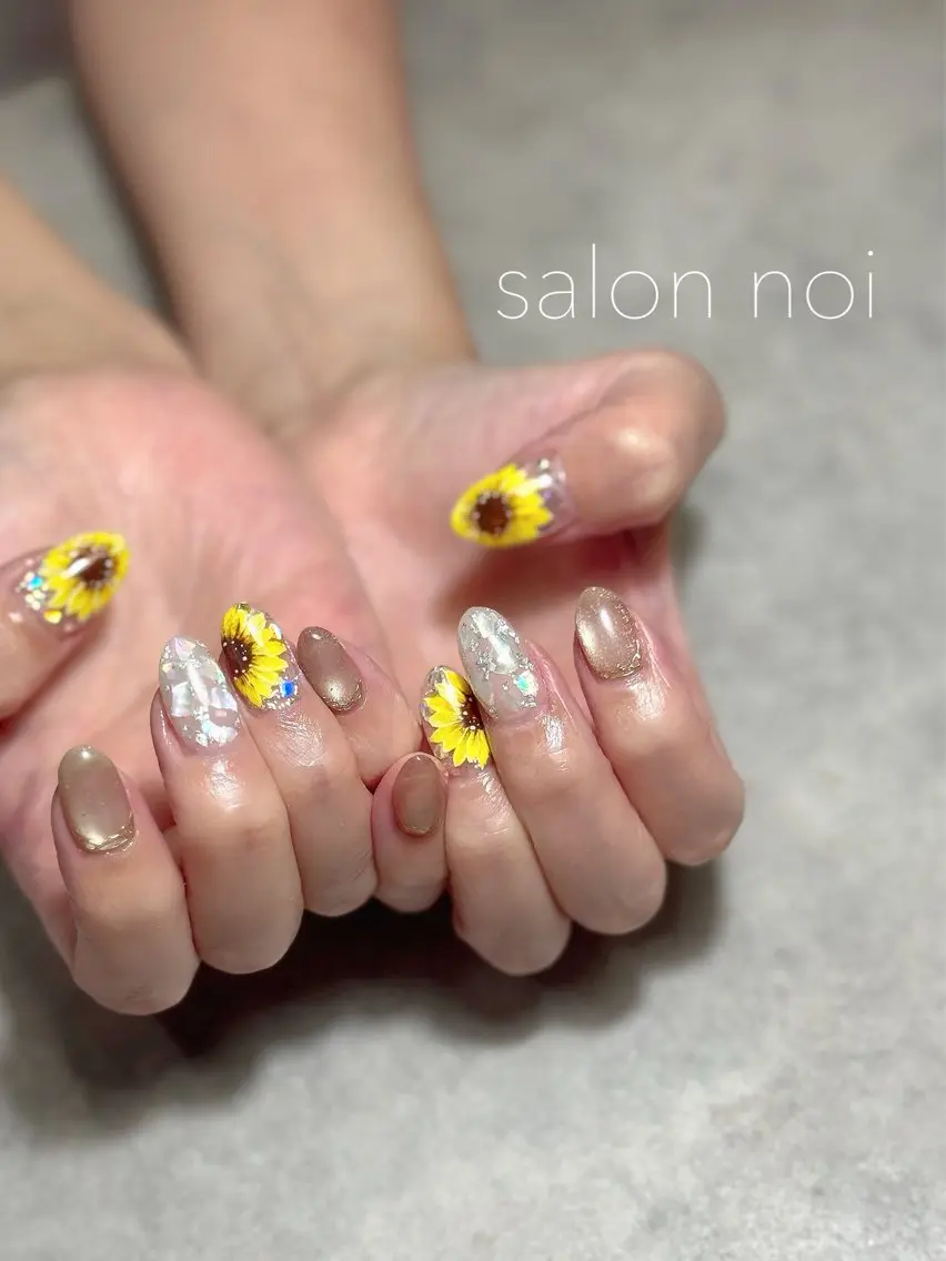 ネイル ハンドネイル salon noiのネイルデザイン