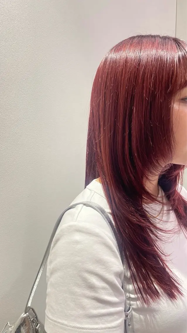 ロング 佐野 えり奈のヘアスタイル