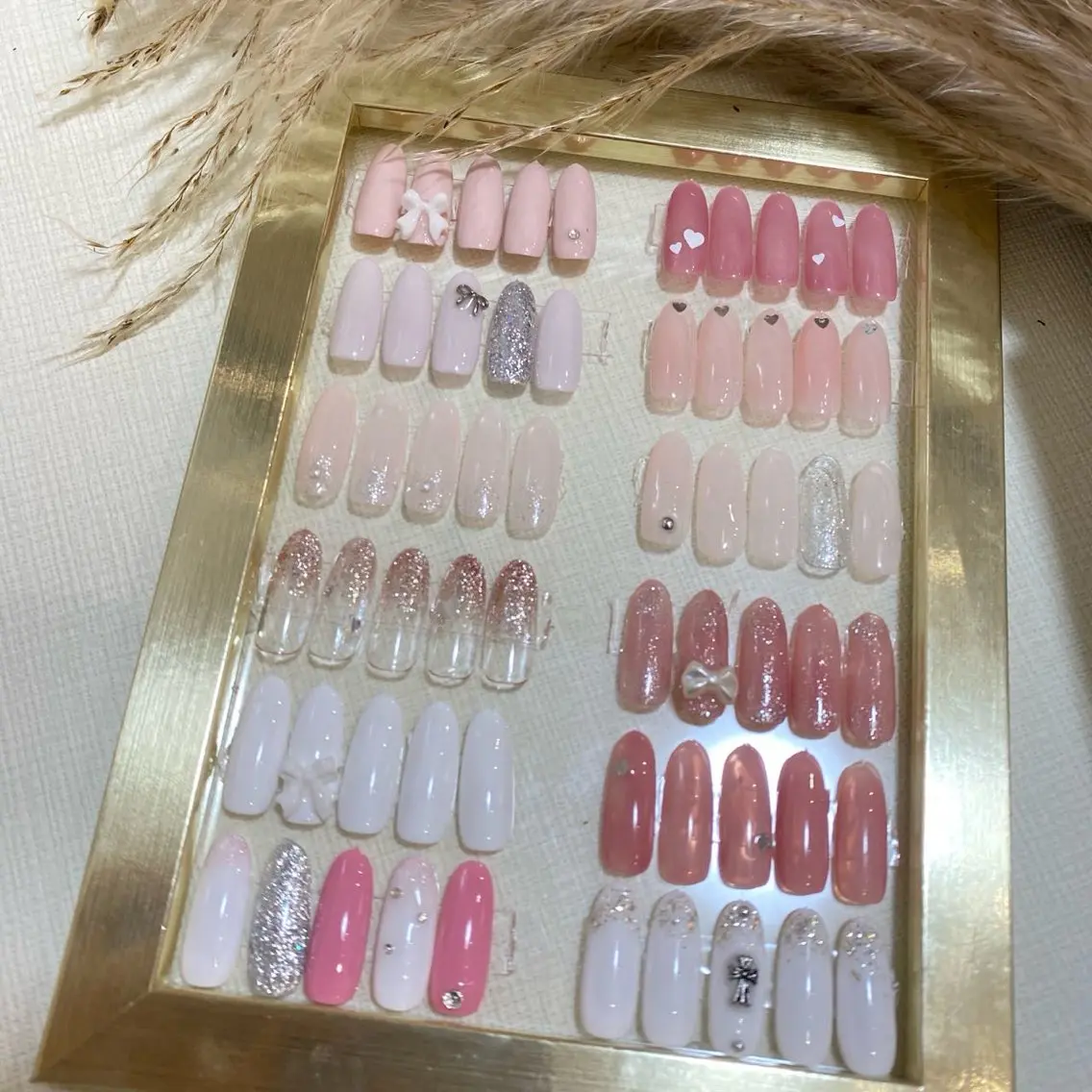 ネイル ハンドネイル Venus nail チップ長さだし専門店のネイルデザイン