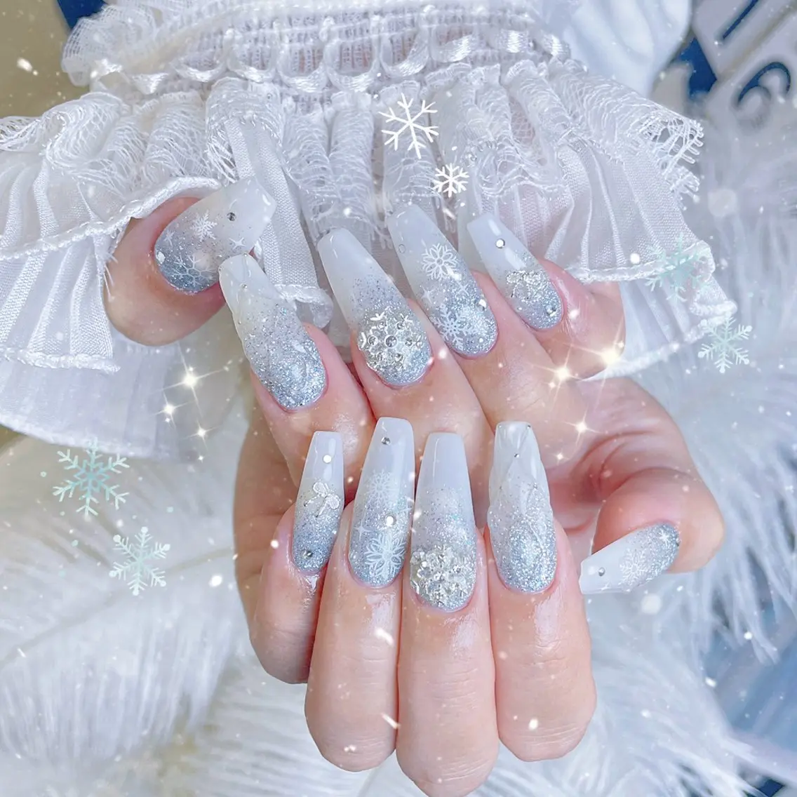 ネイル ジェルネイル ロングネイル スカルプネイル 春ネイル スーパーロングネイル ハンドネイル princess スカルプ専門店のネイルデザイン