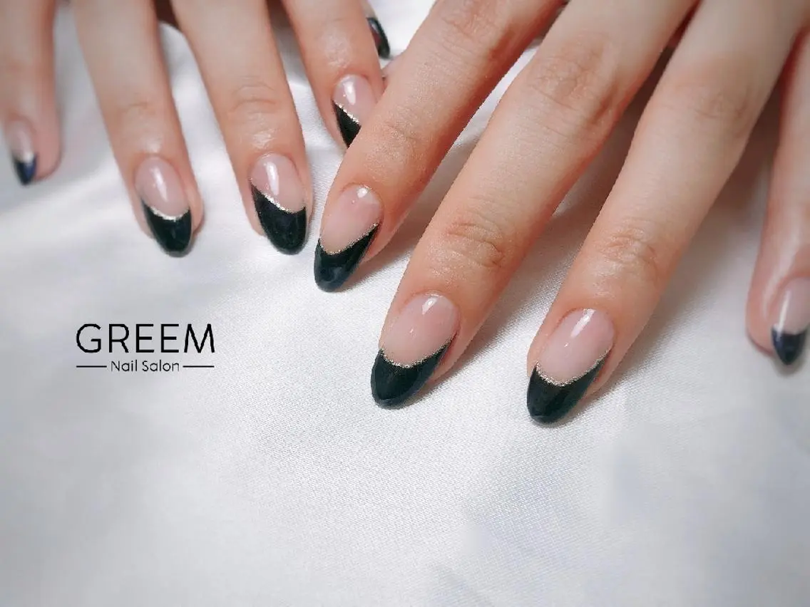 ネイル フレンチネイル GREEM グリームのネイルデザイン