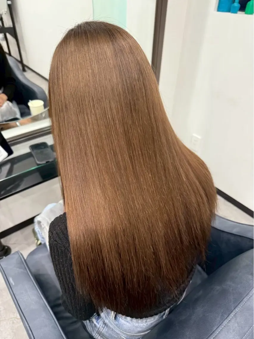 カラー ヘアカラー トリートメント Sora /eve hairのヘアスタイル