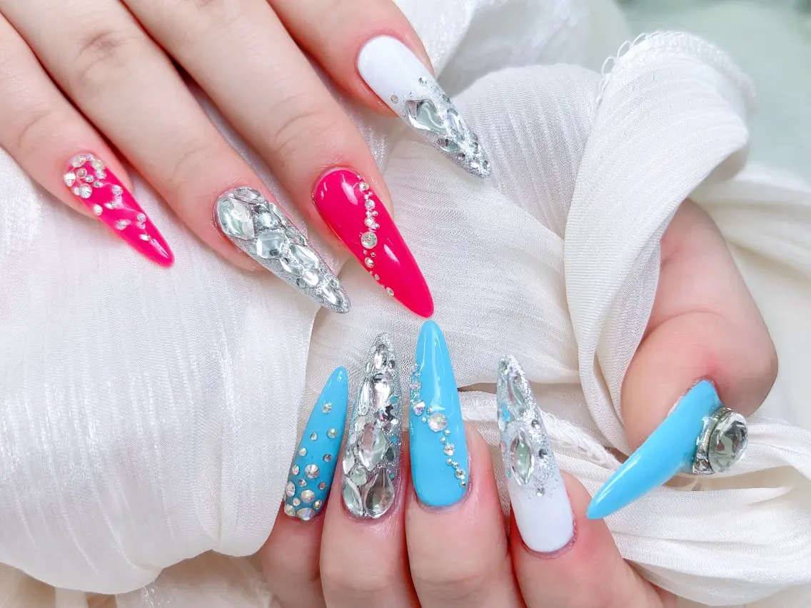 ネイル ハンドネイル M 🌷Nail 長さだし専門店のネイルデザイン