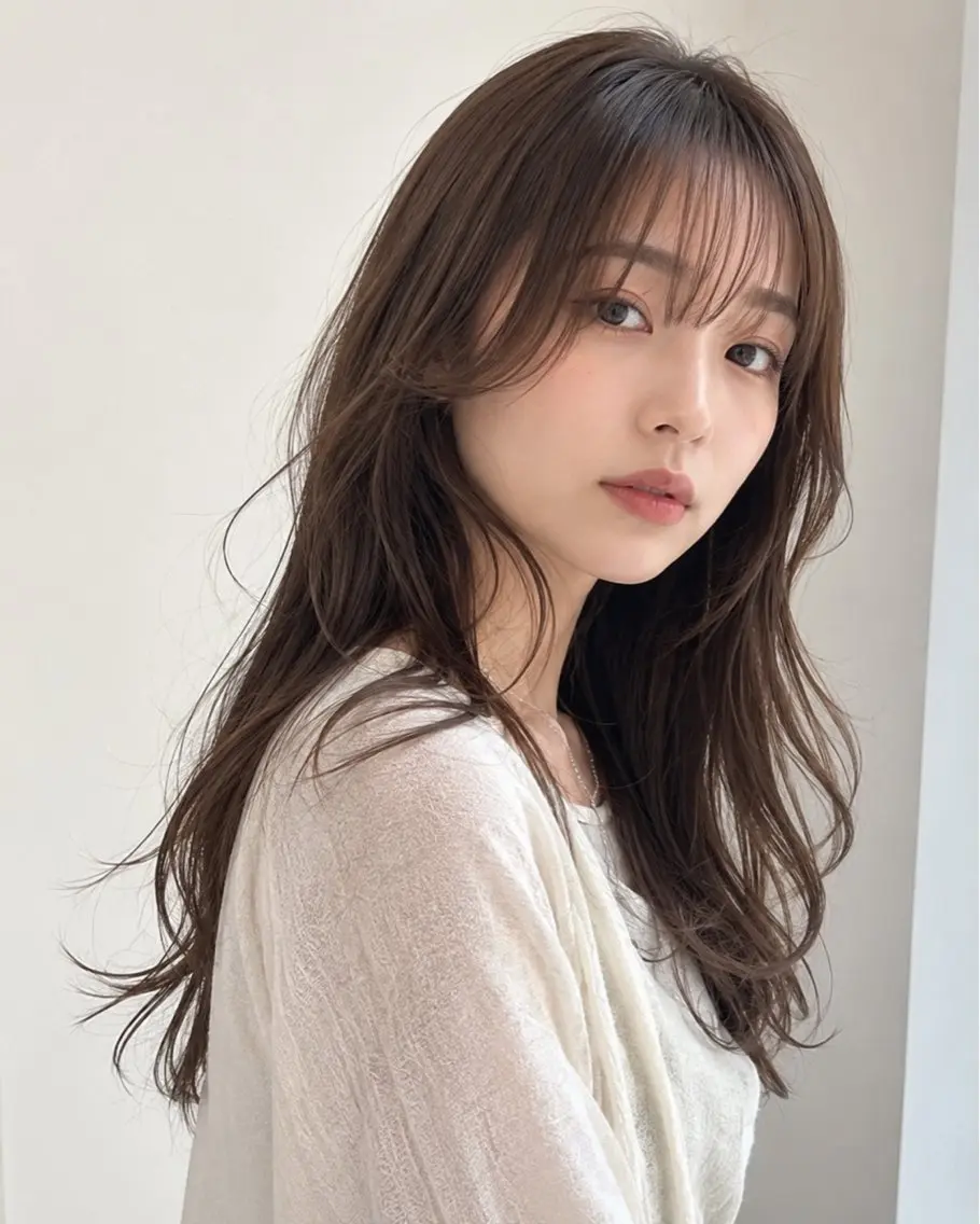 ロング カラー 莉世 /大阪梅田のヘアスタイル