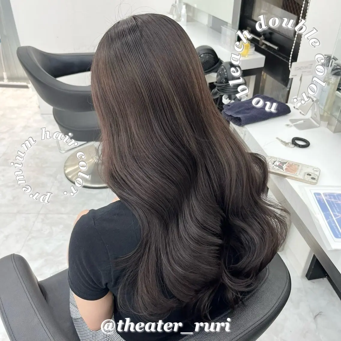ロング カラー ふわっと抜け感🫧 ブラウンベージュ🤎のヘアスタイル