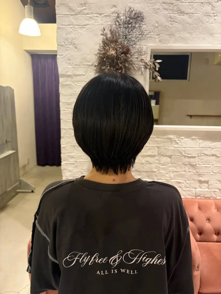 ショート MAHAE 東芝のヘアスタイル