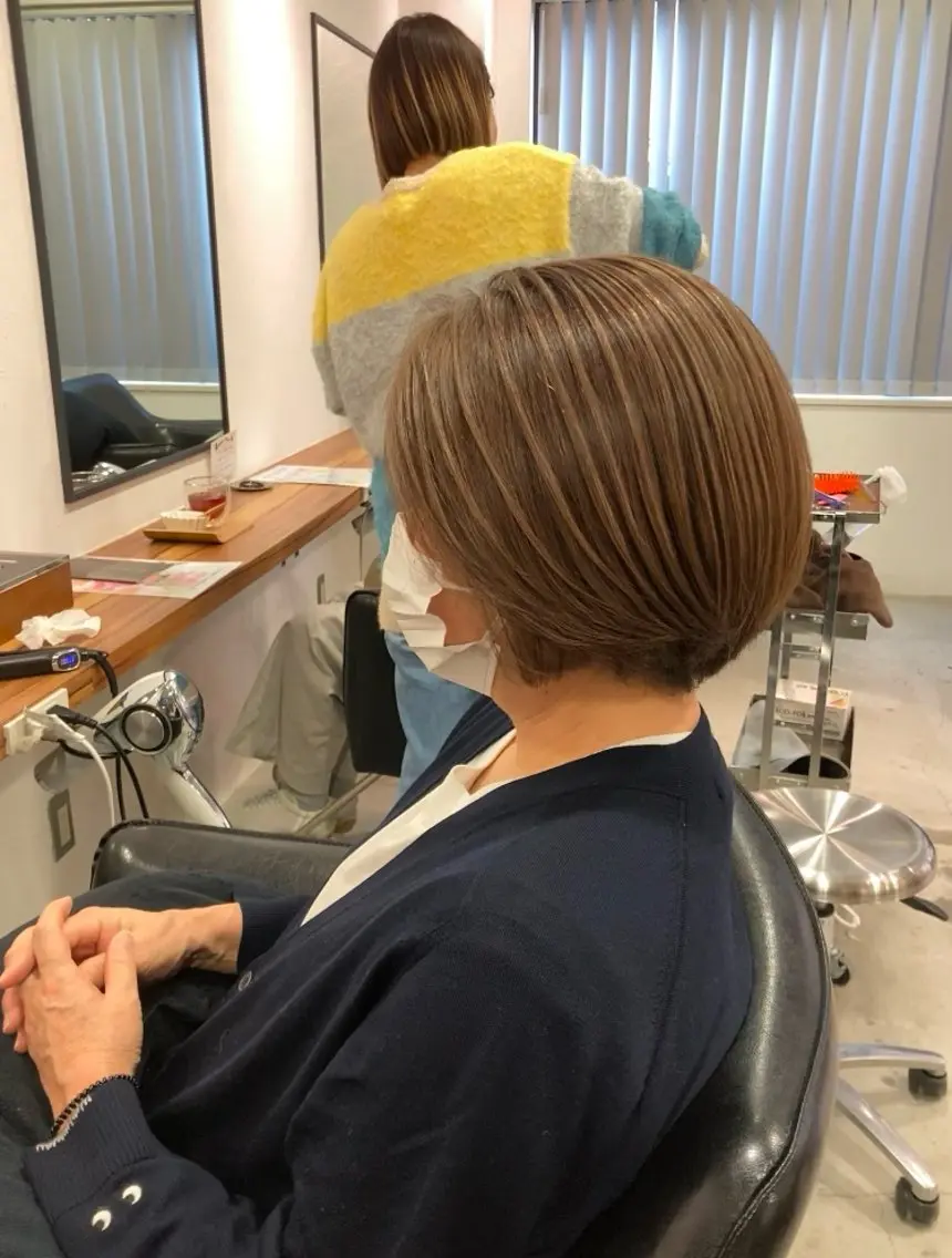 ショート ハイライト ショートヘア カット ヘアカラー 中江 翔のヘアスタイル