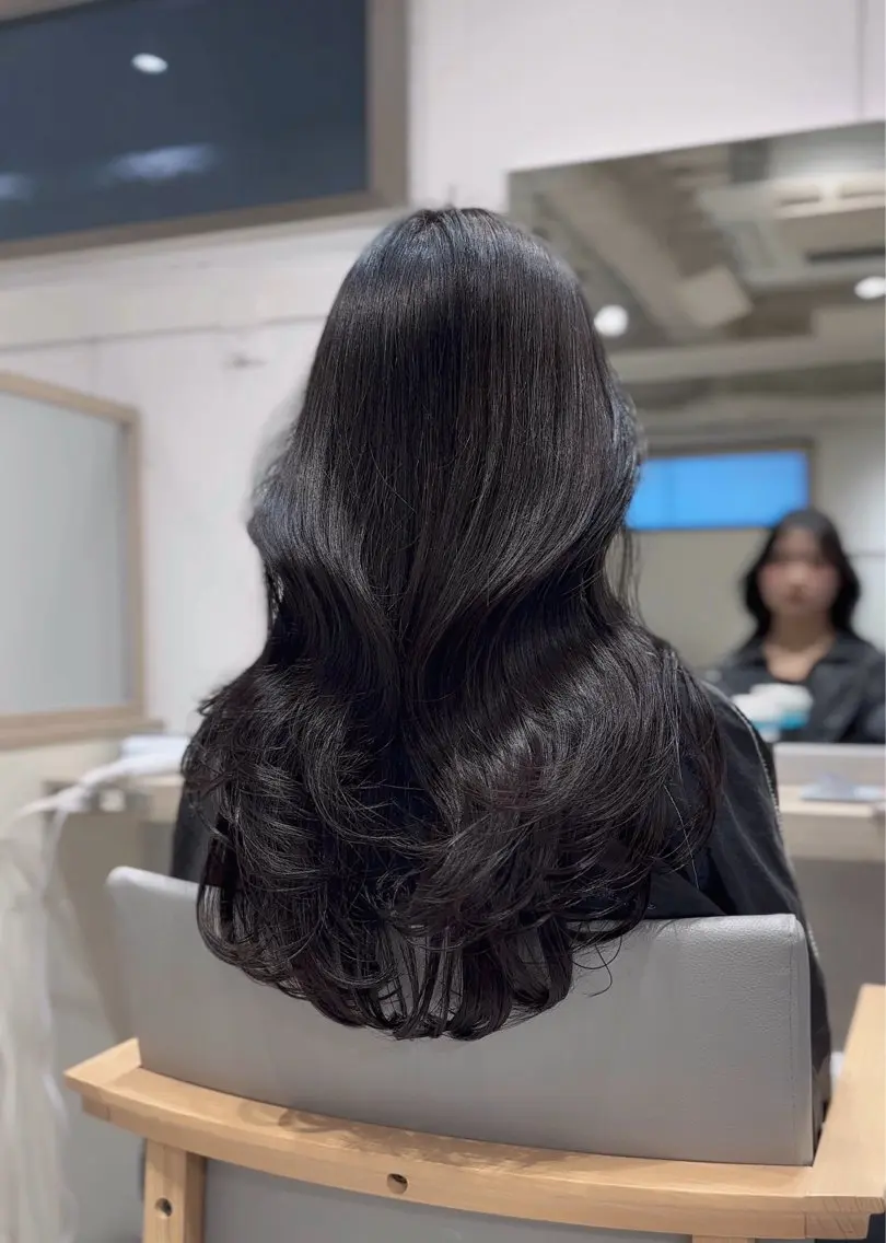 ロング 髪質改善 レイヤーカット 髪質改善/美髪師/ 田邊翔伍のヘアスタイル