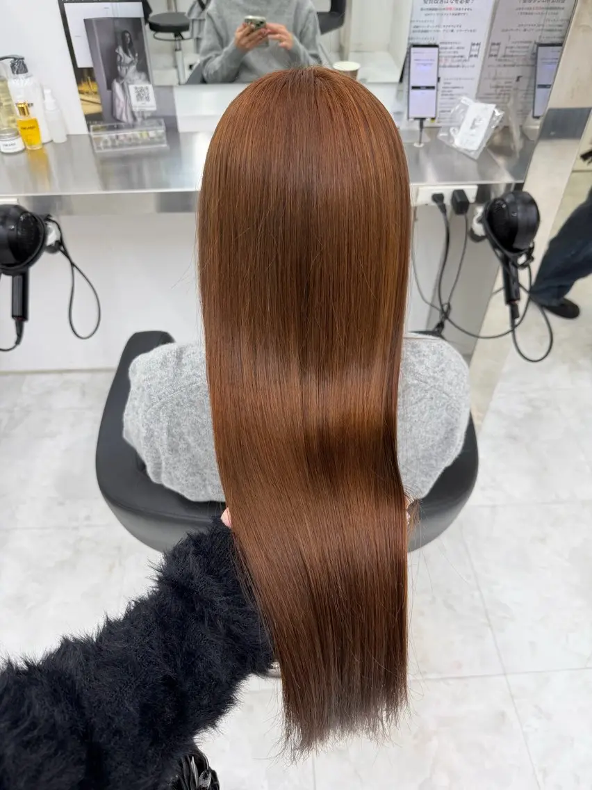 ロング カラー ヘアアレンジ ヘアカラー トリートメント ヘアセット 透明感カラー🎀艶髪 Anju/渋谷🎀のヘアスタイル