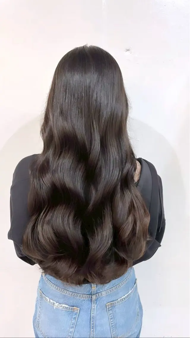 カラー ブラウンカラー モカブラウン ヘアカラー トリートメント ✨ダメージレス艶 カラー✨/ ひなののヘアスタイル