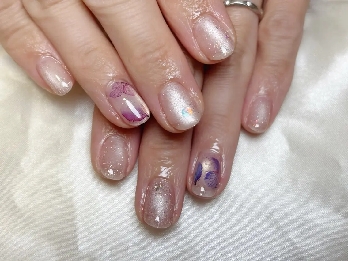 ネイル ハンドネイル ハンドケア ゆう .のネイルデザイン