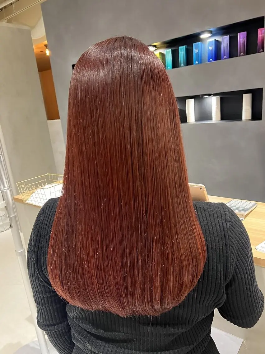 ロング 鬼童 友稀 ✨️艶カラー診断✨️のヘアスタイル