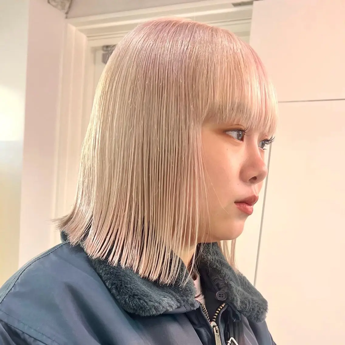 カラー ヘアカラー トリートメント ミルクティー🧸🫧 あやめ🎀のヘアスタイル