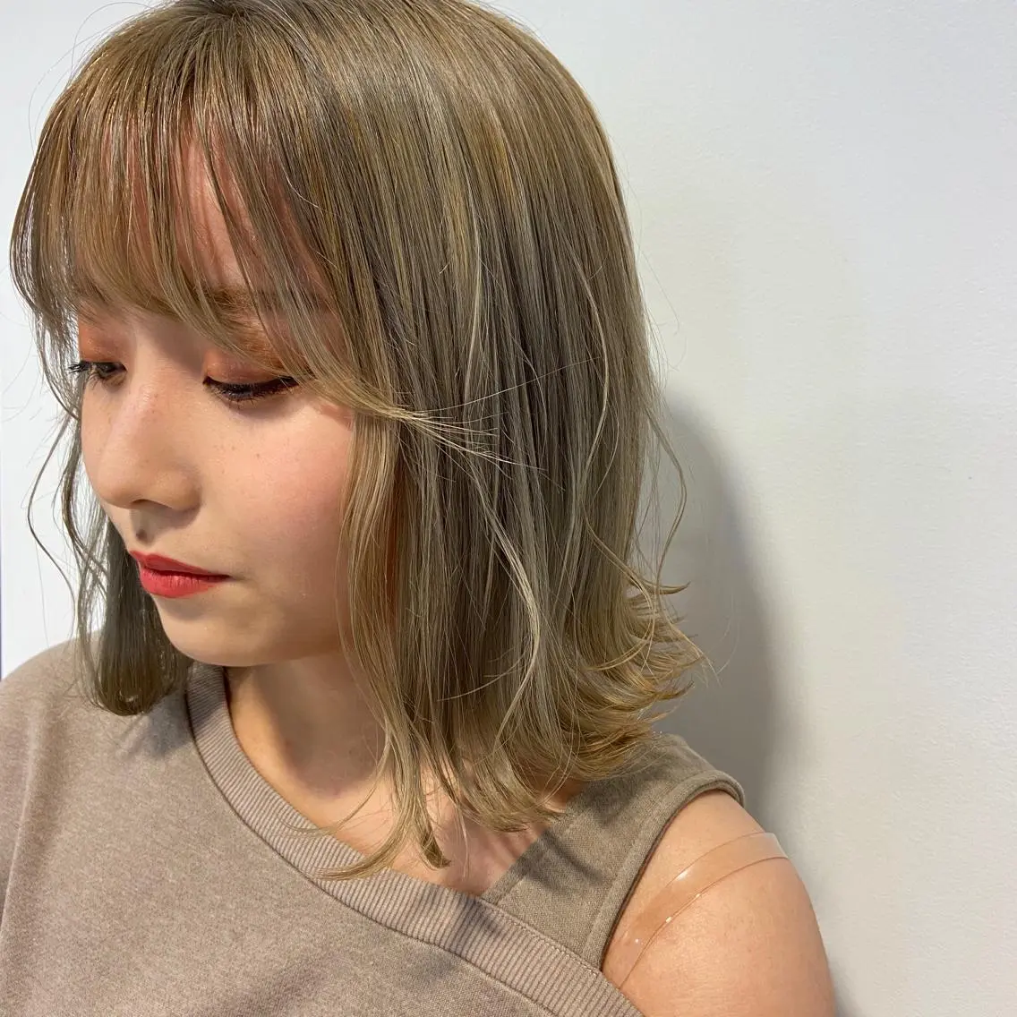 ミディアム カラー 🪽似合わせカラー RENA.🪽🩶のヘアスタイル