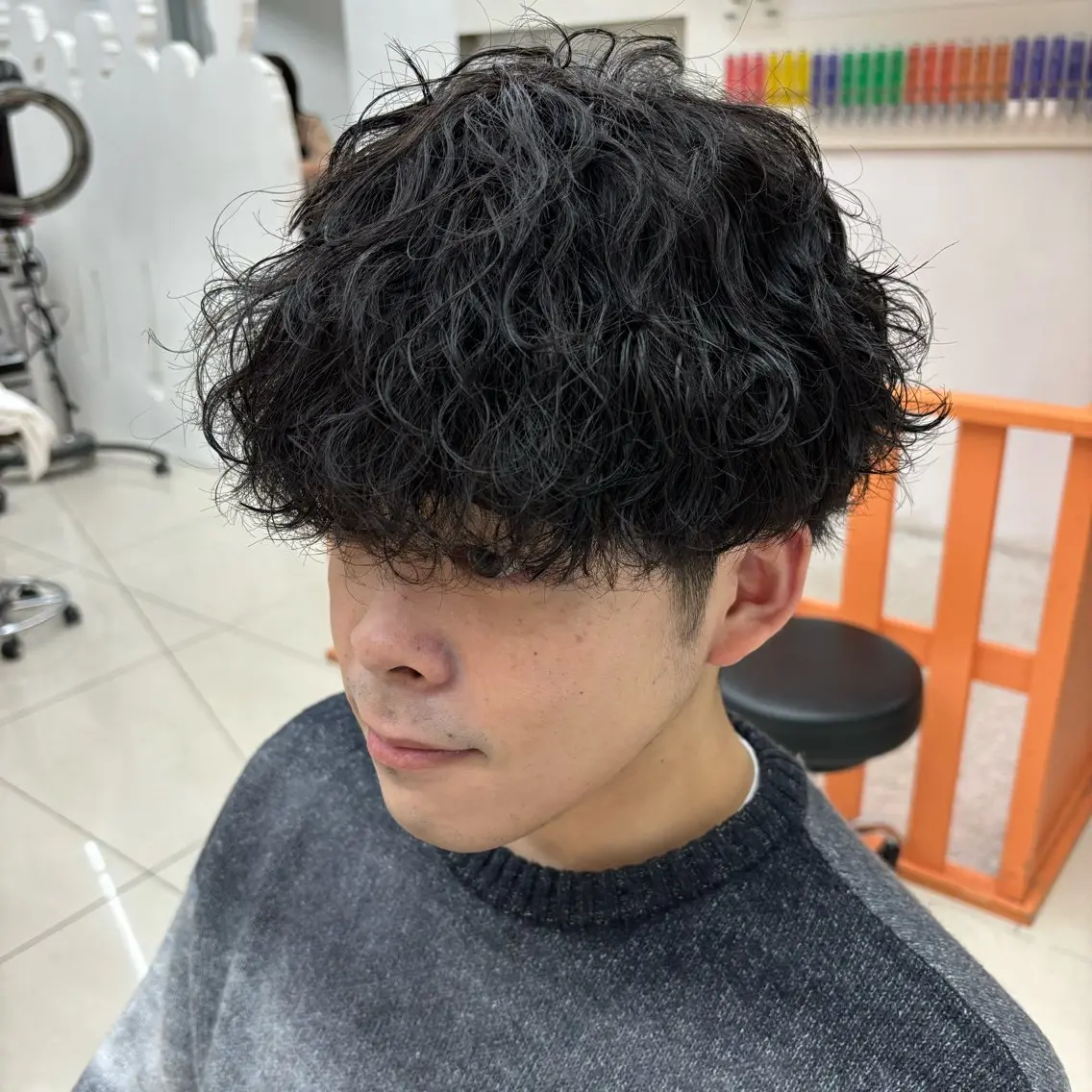 パーマ メンズ カット パーマ トリートメント メンズ＆髪質改善縮毛 矯正【平山🔥拓哉】のヘアスタイル