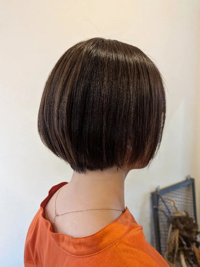ショート ショートボブ ボブ ショートヘア カット ヘアカラー ママ美容師👶 髪質改善✨️木村倫子のヘアスタイル