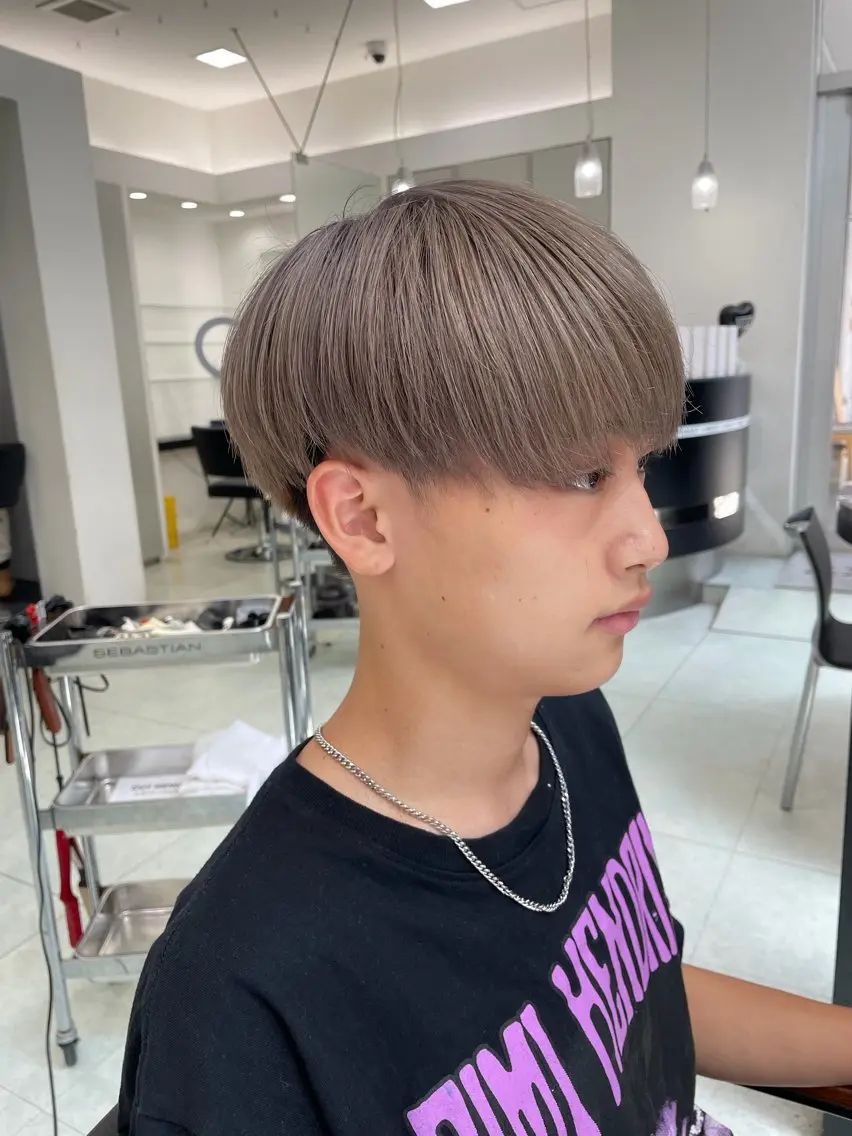 カラー メンズ 静岡 / 毛流れ特化 /下居真大のヘアスタイル