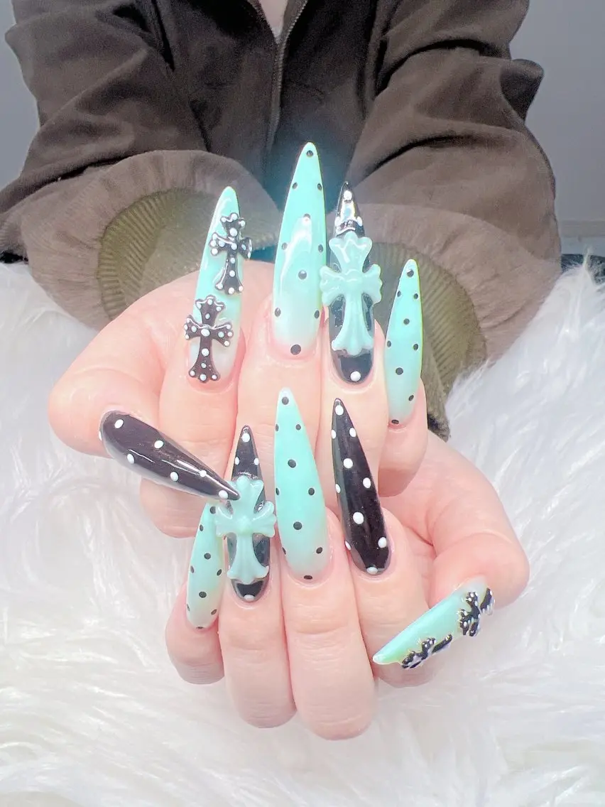 ネイル ハンドネイル Lee Nails チップ長さだし専門店のネイルデザイン