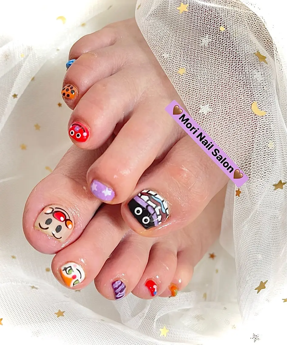 ネイル フットネイル MORI ネイル SALONのネイルデザイン