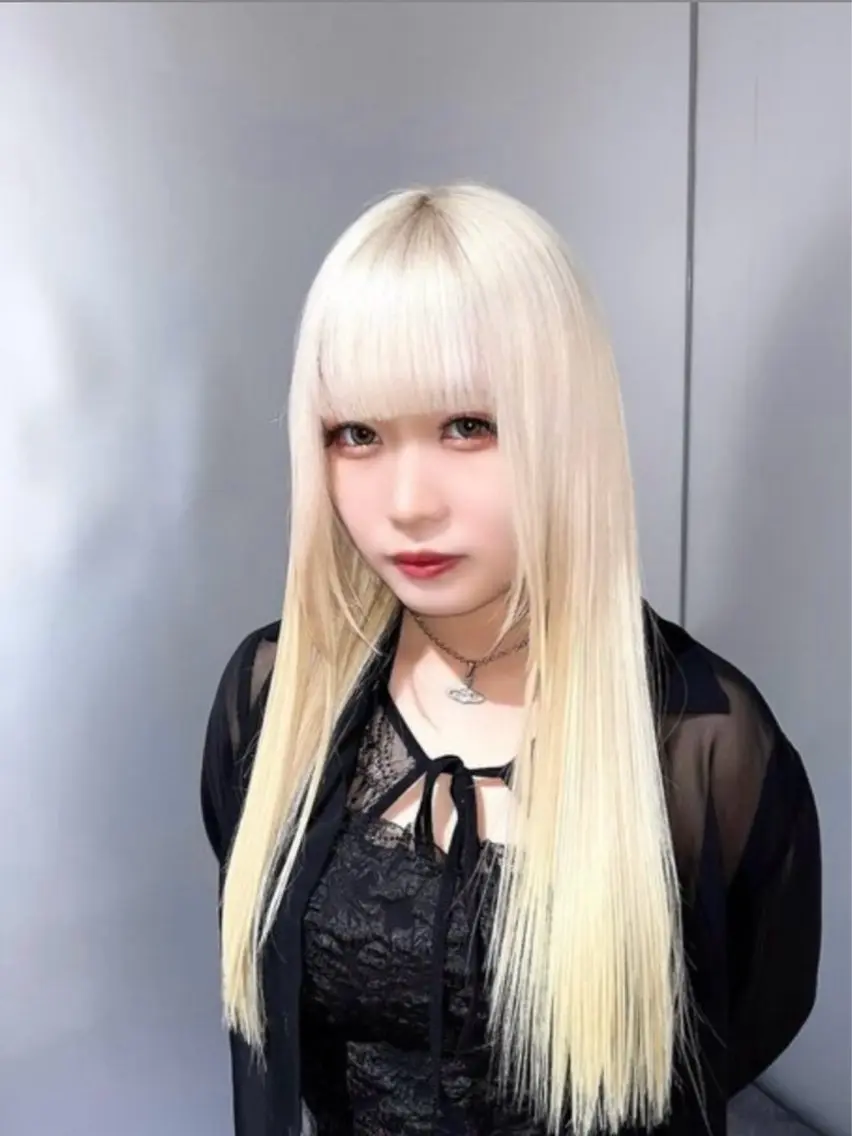 💟最高プレミアムエクステ💟人毛100%プレミアムエクステ80本+馴染ませカットの写真