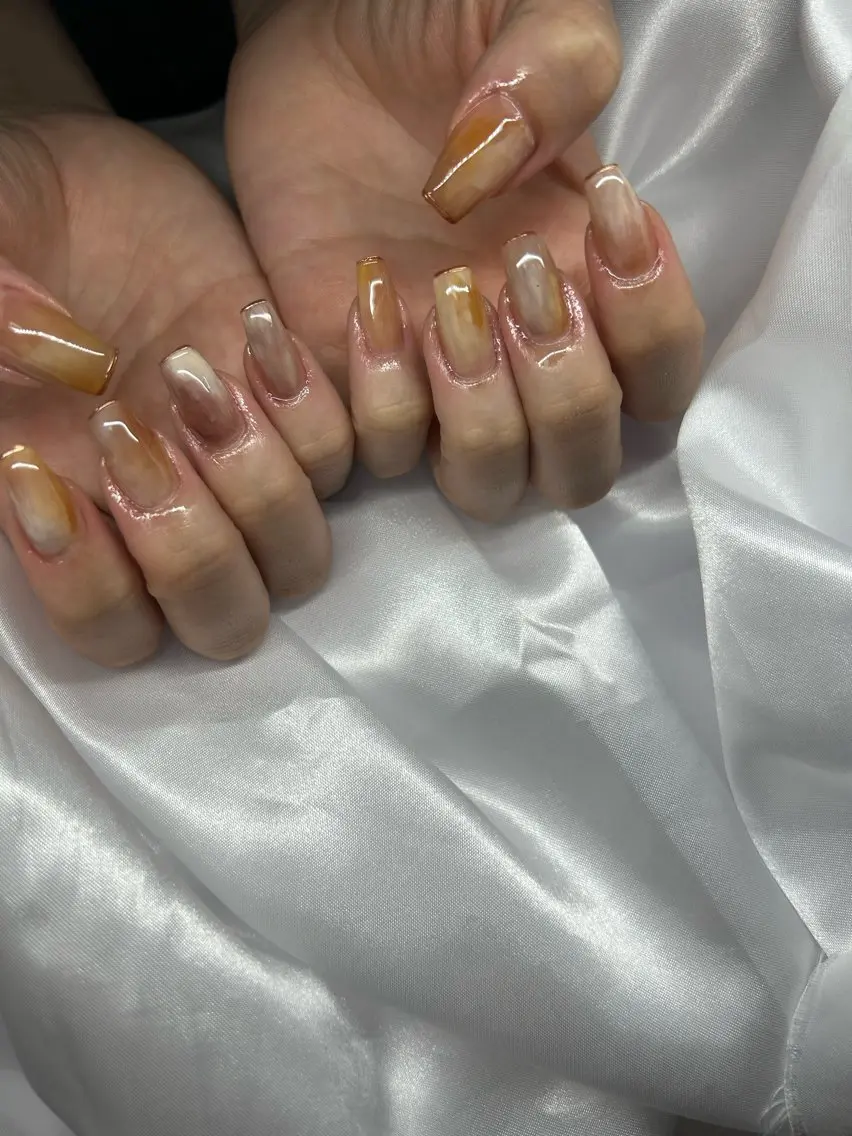 ネイル ニュアンスネイル ハンドネイル Lala nailのネイルデザイン