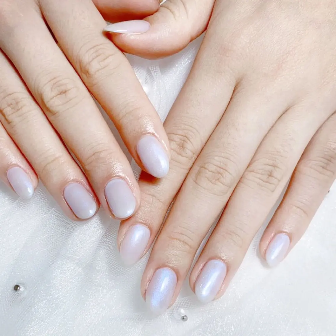 メンズ ネイル ワンカラーネイル ハンドネイル Nail salon 木にいるのネイルデザイン
