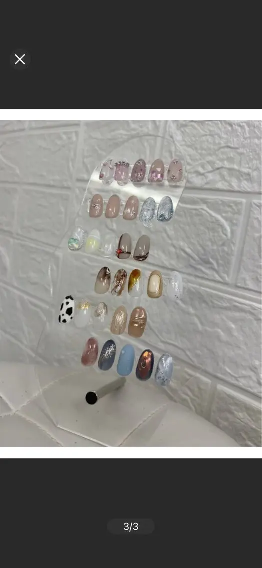 【 オフなし 】季節の1本アート✨️🦋‪💎の写真