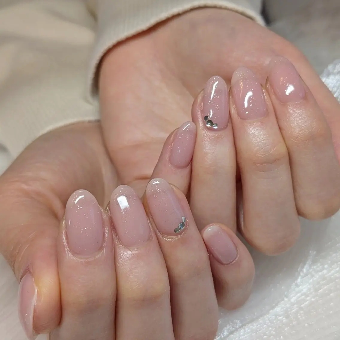 ネイル ハンドネイル Shanti🩵 NARITAのネイルデザイン