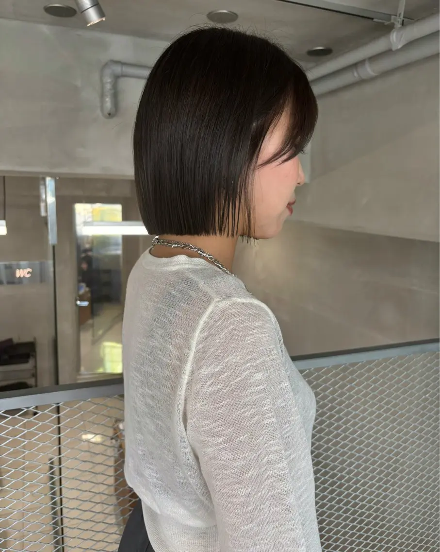 ボブカット+ワンカラー🌟の写真