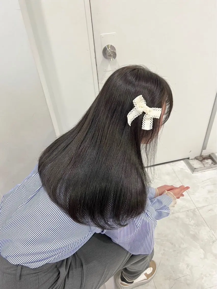 ロング カラー 💜りさ💜横浜 ／盛れヘア🪽‪のヘアスタイル