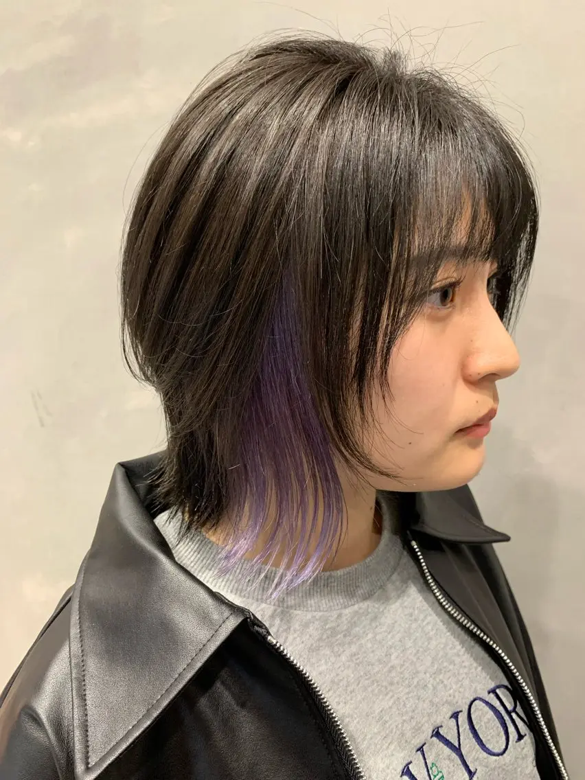 ミディアム ヘアカラー newiネウィ _naoのヘアスタイル